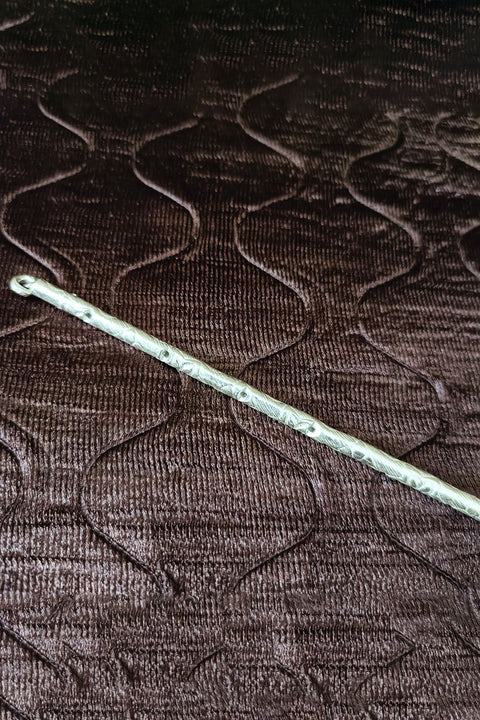 Pure Silver Lord Krishna, Laddu Gopal Bansuri Flute (D3)