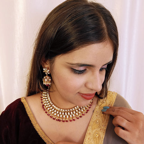 Necklace with Earrings