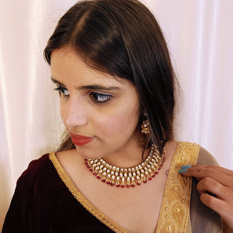 Necklace with Earrings
