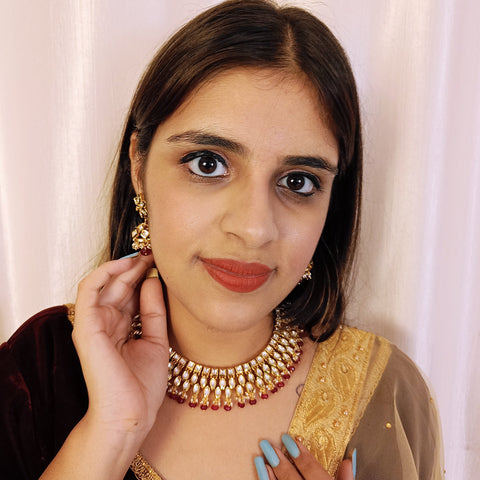 Necklace with Earrings
