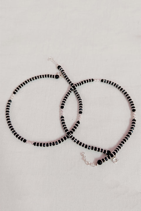 925 Silver Designer Unisex Baby Bangle Set (Design 182)