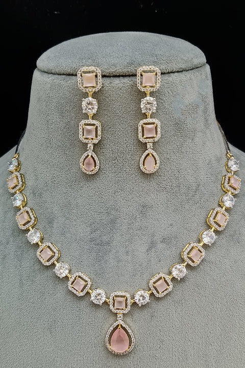 Peach Necklace