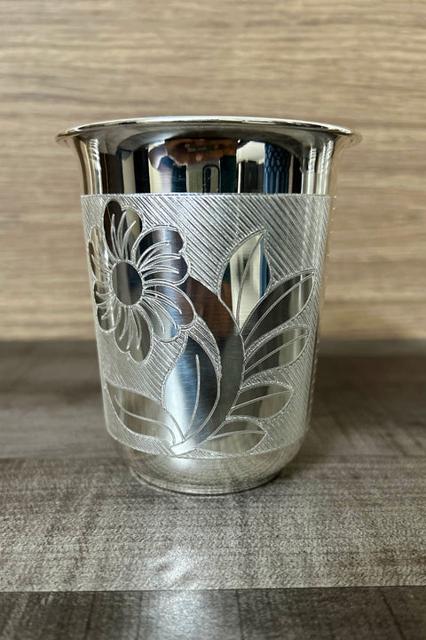 925 Solid Silver Designer Glass (Design 36)