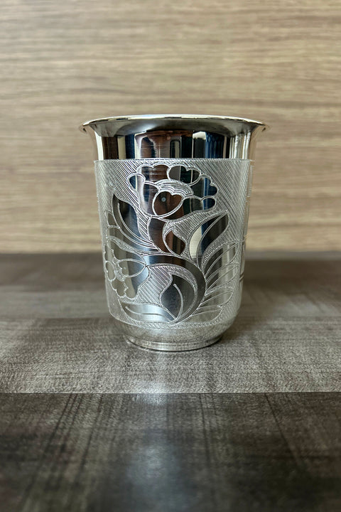 925 Solid Silver Designer Glass (Design 35)