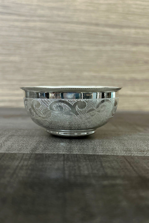 925 Solid Silver Big Bowl (Design 53)