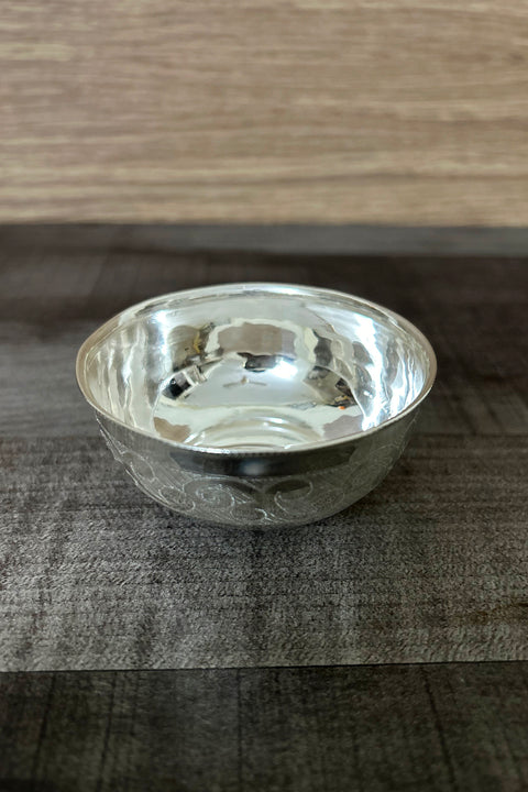 925 Solid Silver Big Bowl (Design 53)