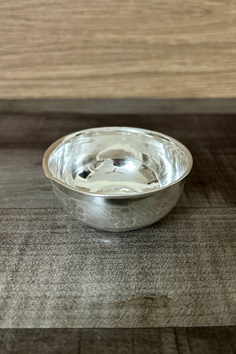 925 Solid Silver Big Bowl (Design 56)