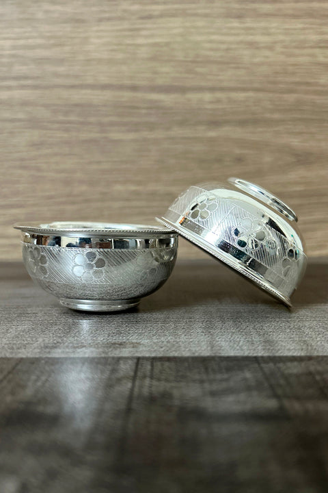 925 Solid Silver Big Bowl (Design 56)