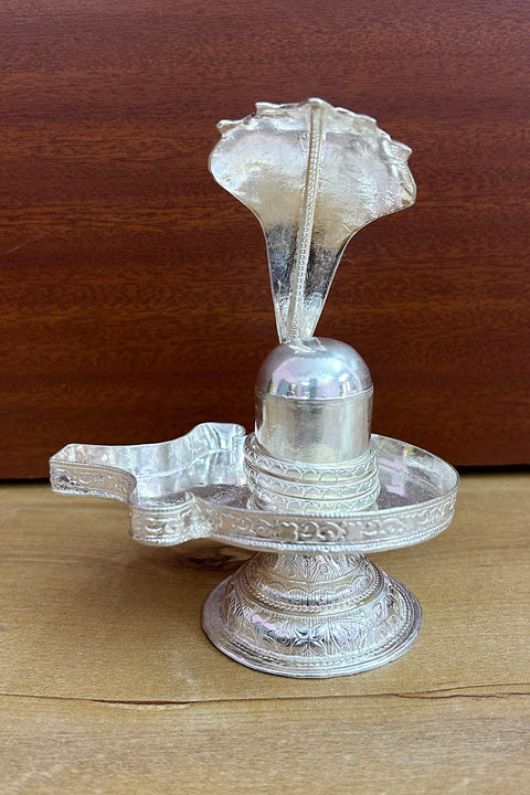 925 Silver Shivling Abhishekam Set