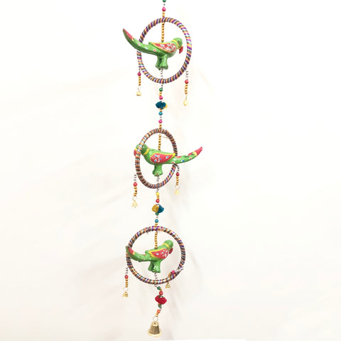 Parrot Jhumar Home Decoration Items For Hall Balcony Wall/Door/Window (D33)