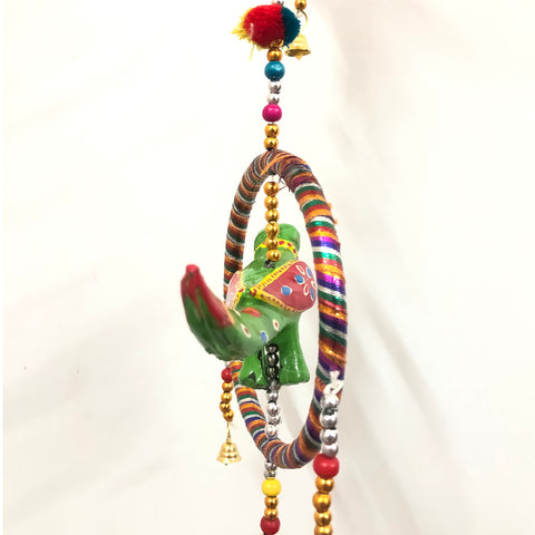 Parrot Jhumar Home Decoration Items For Hall Balcony Wall/Door/Window (D33)