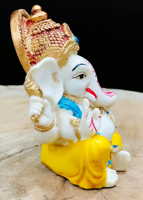 Lord Ganesha Idol Hindu Figurine Showpiece Home Decor Gifting Diwali Birthday Festivals (D101)