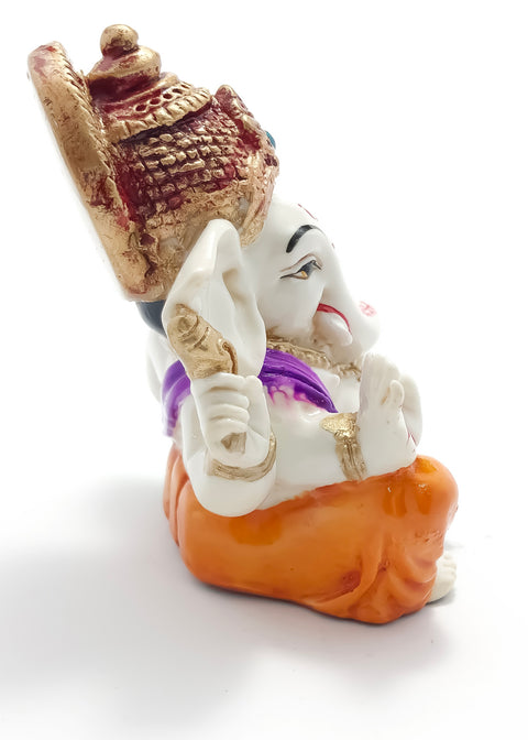 Lord Ganesha Idol Hindu Figurine Showpiece Home Decor Gifting Diwali Birthday Festivals (D97)