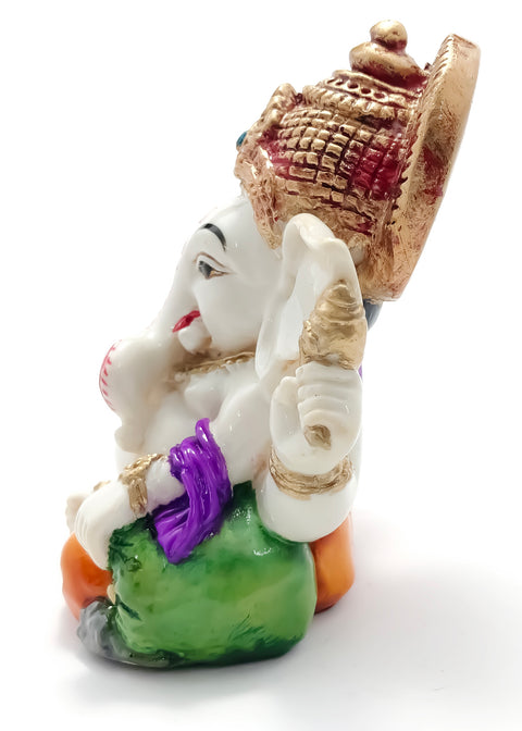 Lord Ganesha Idol Hindu Figurine Showpiece Home Decor Gifting Diwali Birthday Festivals (D97)