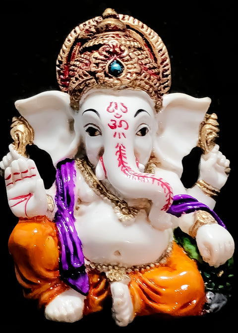 Lord Ganesha Idol Hindu Figurine Showpiece Home Decor Gifting Diwali Birthday Festivals (D97)