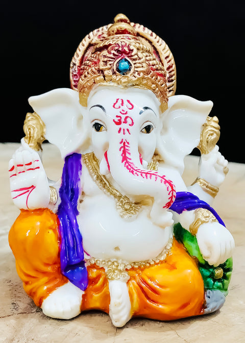 Lord Ganesha Idol Hindu Figurine Showpiece Home Decor Gifting Diwali Birthday Festivals (D97)