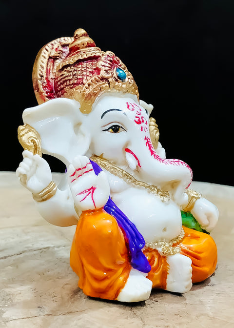 Lord Ganesha Idol Hindu Figurine Showpiece Home Decor Gifting Diwali Birthday Festivals (D97)