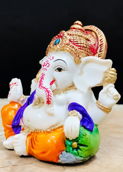 Lord Ganesha Idol Hindu Figurine Showpiece Home Decor Gifting Diwali Birthday Festivals (D97)