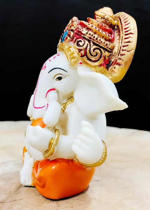 Lord Ganesha Idol Hindu Figurine Showpiece Home Decor Gifting Diwali Birthday Festivals (D99)