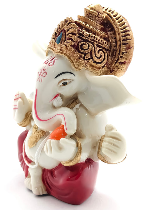 Lord Ganesha Idol Hindu Figurine Showpiece Home Decor Gifting Diwali Birthday Festivals (D98)