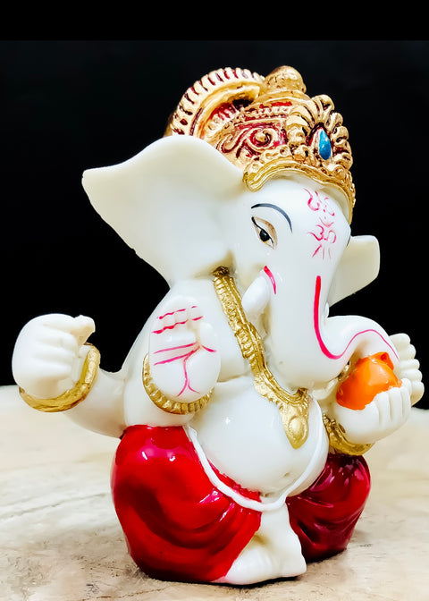 Lord Ganesha Idol Hindu Figurine Showpiece Home Decor Gifting Diwali Birthday Festivals (D98)