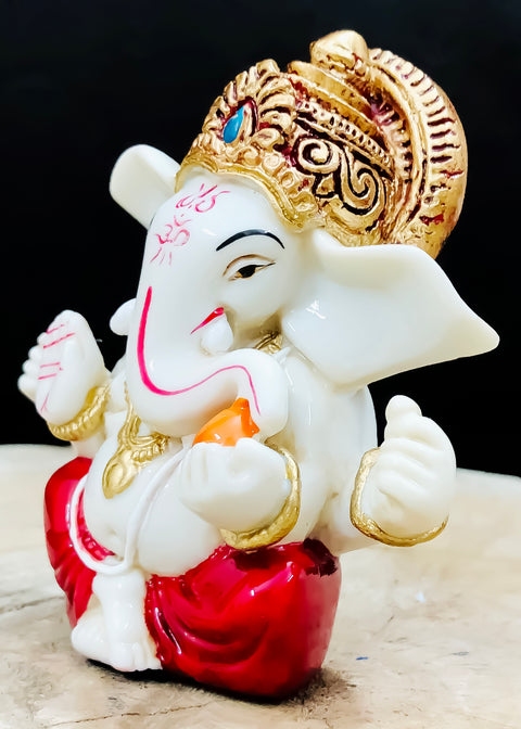Lord Ganesha Idol Hindu Figurine Showpiece Home Decor Gifting Diwali Birthday Festivals (D98)