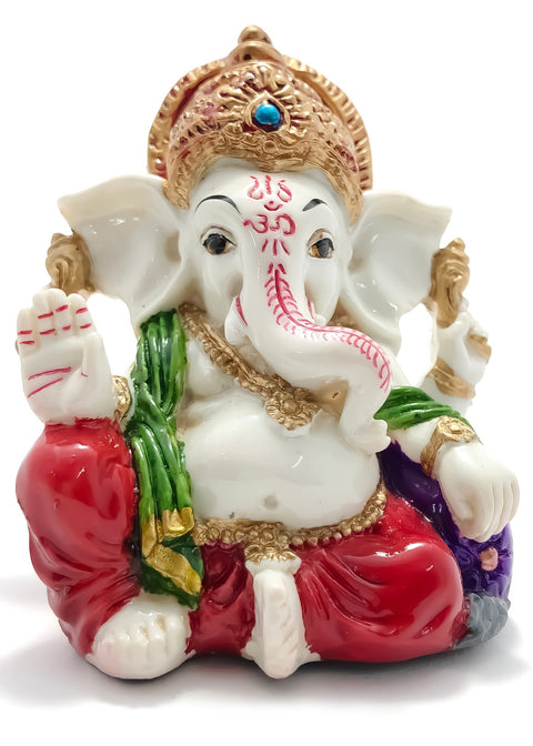 Lord Ganesha Idol Hindu Figurine Showpiece Home Decor Gifting Diwali Birthday Festivals (D100)