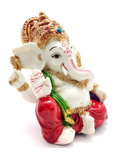 Lord Ganesha Idol Hindu Figurine Showpiece Home Decor Gifting Diwali Birthday Festivals (D100)