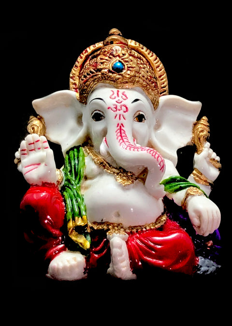Lord Ganesha Idol Hindu Figurine Showpiece Home Decor Gifting Diwali Birthday Festivals (D100)