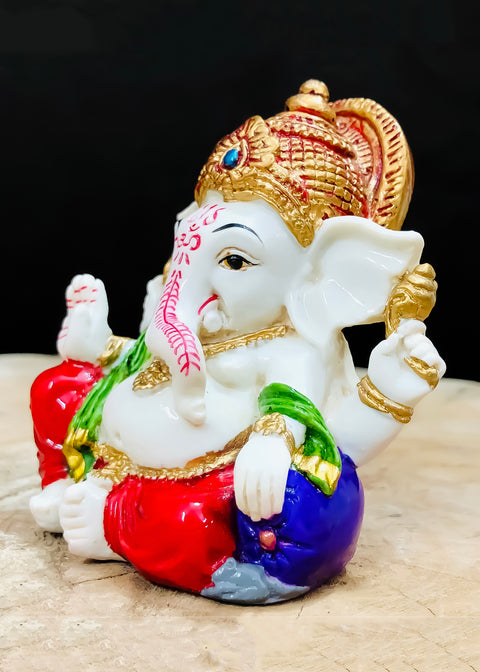 Lord Ganesha Idol Hindu Figurine Showpiece Home Decor Gifting Diwali Birthday Festivals (D100)
