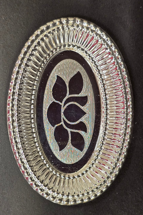 925 Solid Silver 3.75"x2.75" Dimensions Designer Plate