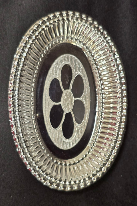 925 Solid Silver 3.25"x2.25" Dimensions Designer Plate