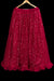 Magenta Color Lehenga Skirt with Sequins Work in Georgette (D19)