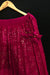 Magenta Color Lehenga Skirt with Sequins Work in Georgette (D19)