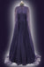 Designer Purple Color Cutdana Embroidered Lycra Cocktail Gown (D9)