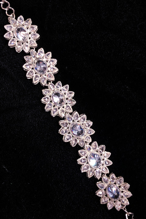 American Diamond and Semi-Precious Armlet, Bajubandh For Women (D4)