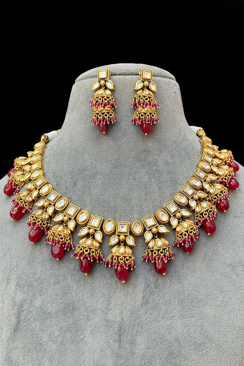 Necklace with Earrings