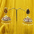 Designer Black Meenakari Gold Jhumki
