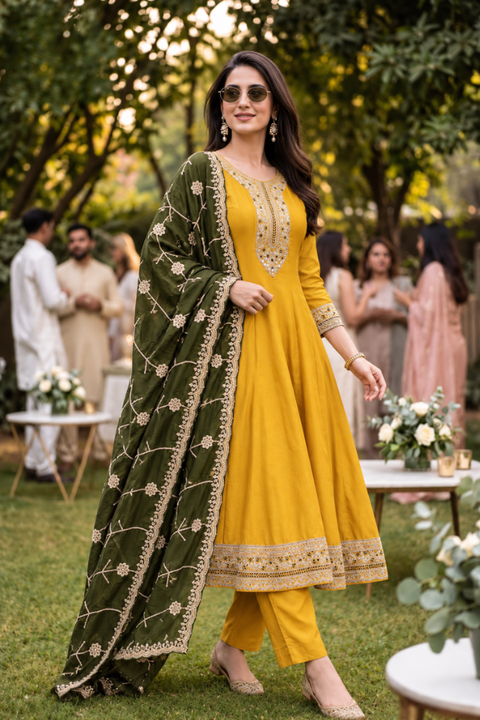  Anarkali Suit Set