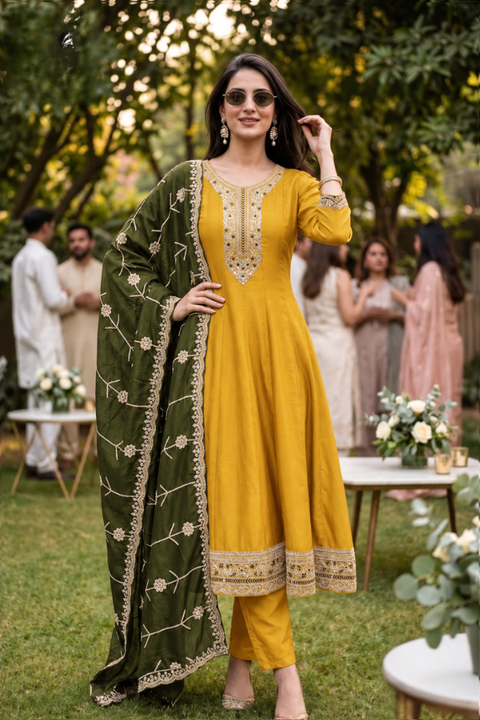  Anarkali Suit Set