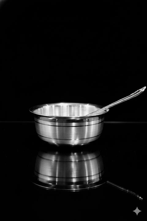 925 Solid Silver Utensil Set (Design 4)