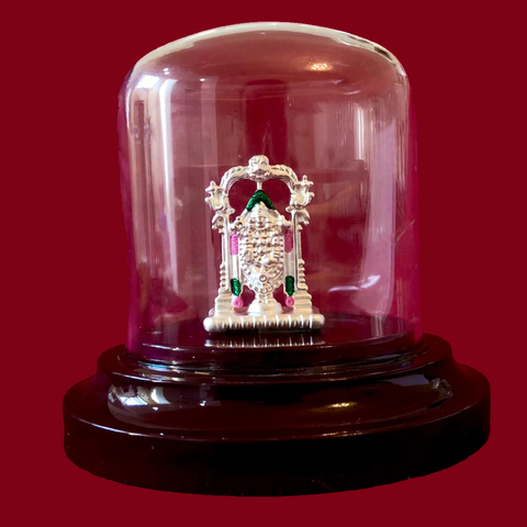 999 Pure Silver Oval Balaji Idol