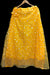 Yellow Color Lehenga Skirt with Sequins Work in Net (D15)