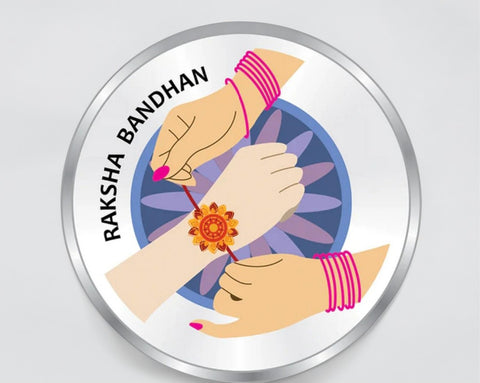 999 Raksha Bandhan Pure Silver Coin