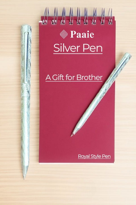 925 Pure Silver Pen, Royal Style Pen, Best for Gifting (D3)
