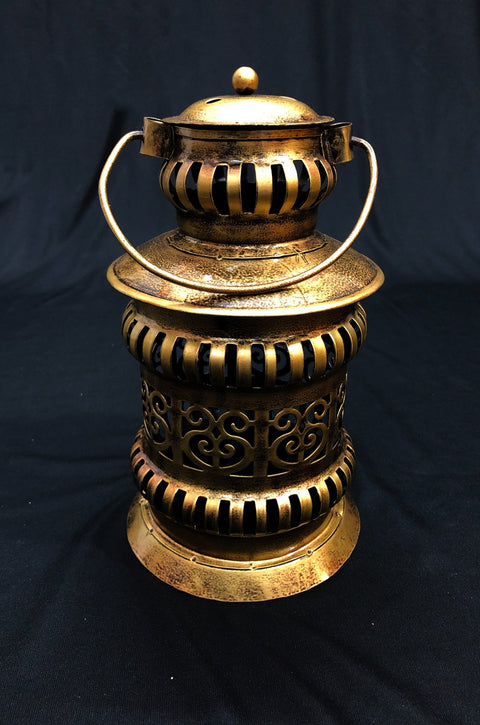Painted T-LITE Border Lantern Big (Design 178)