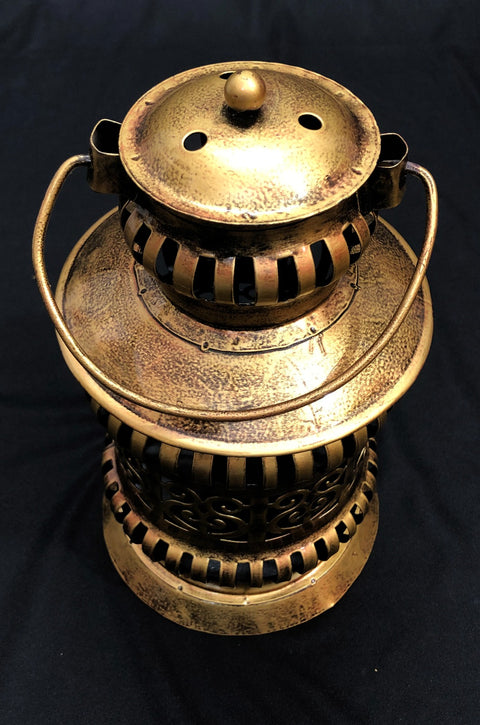 Painted T-LITE Border Lantern Big (Design 178)