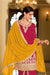 Designer Magenta Color Suit with Patiala Salwar & Dupatta in Silk Zari with Emboidery Work (D1042)