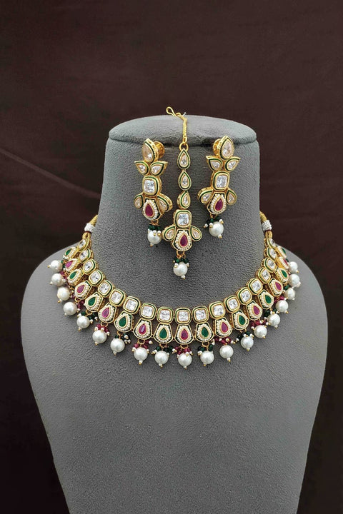 Red Color Necklace
