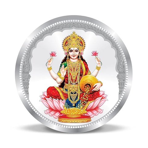999 Lakshmi Pure Silver Coin